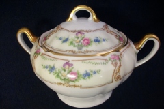 PAUL MULLER POMPADOUR- COVERED SUGAR BOWL   .....   https://www.jaapiesfinechinastore.com