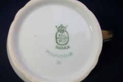 PAUL MULLER POMPADOUR- CREAMER  10 oz   .....   https://www.jaapiesfinechinastore.com