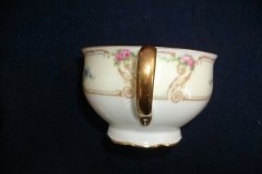 PAUL MULLER POMPADOUR- CUP & SAUCER    .....   http://jaapiesfinechinastore.com