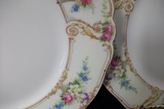 PAUL MULLER POMPADOUR- DINNER PLATE  9  7/8 " ..... http://jaapiesfinechinastore.com