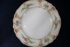 PAUL MULLER POMPADOUR- DINNER PLATE  9  7/8 " ..... http://jaapiesfinechinastore.com