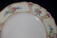 PAUL MULLER POMPADOUR- DINNER PLATE  9  7/8 " ..... https://www.jaapiesfinechinastore.com