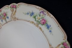 PAUL MULLER POMPADOUR- DINNER PLATE  9  7/8 " ..... http://jaapiesfinechinastore.com