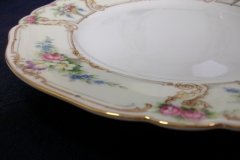 PAUL MULLER POMPADOUR- DINNER PLATE  9  7/8 " ..... http://jaapiesfinechinastore.com