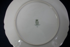 PAUL MULLER POMPADOUR- DINNER PLATE  9  7/8 " ..... https://www.jaapiesfinechinastore.com