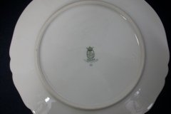 PAUL MULLER POMPADOUR- DINNER PLATE  9  7/8 " ..... http://jaapiesfinechinastore.com