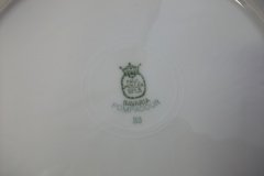 PAUL MULLER POMPADOUR- DINNER PLATE  9  7/8 " ..... http://jaapiesfinechinastore.com
