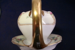 PAUL MULLER POMPADOUR- GRAVY BOAT WITH UNDERPLATE    .....   https://www.jaapiesfinechinastore.com