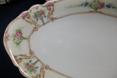 PAUL MULLER POMPADOUR- RELISH DISH  9  7/8"   ..... http://jaapiesfinechinastore.com