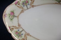 PAUL MULLER POMPADOUR- RELISH DISH  9  7/8"   ..... http://jaapiesfinechinastore.com