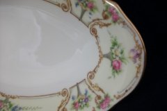 PAUL MULLER POMPADOUR- RELISH DISH  9  7/8"   ..... http://jaapiesfinechinastore.com