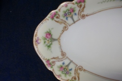 PAUL MULLER POMPADOUR- RELISH DISH  9  7/8"   ..... https://www.jaapiesfinechinastore.com