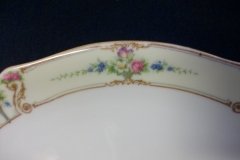 PAUL MULLER POMPADOUR- RELISH DISH  9  7/8"   ..... http://jaapiesfinechinastore.com