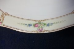 PAUL MULLER POMPADOUR- RELISH DISH  9  7/8"   ..... http://jaapiesfinechinastore.com