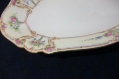 PAUL MULLER POMPADOUR- RELISH DISH  9  7/8"   ..... https://www.jaapiesfinechinastore.com