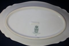 PAUL MULLER POMPADOUR- RELISH DISH  9  7/8"   ..... http://jaapiesfinechinastore.com