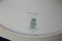 PAUL MULLER POMPADOUR- RELISH DISH  9  7/8"   ..... http://jaapiesfinechinastore.com
