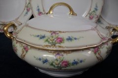 PAUL MULLER POMPADOUR- ROUND COVERED SERVING BOWL  ..... http://jaapiesfinechinastore.com