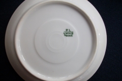 PORCELAINE LIMOUSINE/MARTIAL REDON GREEN GREEK KEY -DEMI CUP & SAUCER   ..... https://www.jaapiesfinechinastore.com