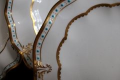 ROYAL CROWN DERBY LOMBARDY- BREAD & BUTTER  PLATE   .....   http://jaapiesfinechinastore.com