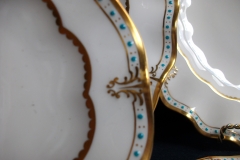 ROYAL CROWN DERBY LOMBARDY- BREAD & BUTTER  PLATE   .....   https://www.jaapiesfinechinastore.com