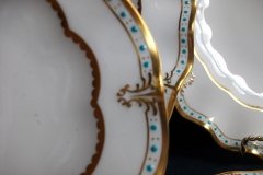 ROYAL CROWN DERBY LOMBARDY- BREAD & BUTTER  PLATE   .....   http://jaapiesfinechinastore.com