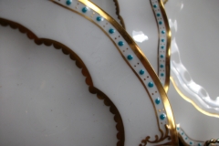 ROYAL CROWN DERBY LOMBARDY- BREAD & BUTTER  PLATE   .....   https://www.jaapiesfinechinastore.com