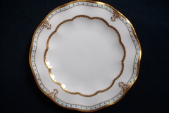 ROYAL CROWN DERBY LOMBARDY- BREAD & BUTTER  PLATE   .....   https://www.jaapiesfinechinastore.com