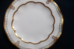 ROYAL CROWN DERBY LOMBARDY- BREAD & BUTTER  PLATE   .....   https://www.jaapiesfinechinastore.com