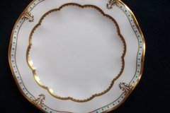 ROYAL CROWN DERBY LOMBARDY- BREAD & BUTTER  PLATE   .....   http://jaapiesfinechinastore.com