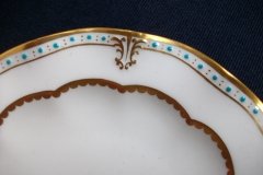 ROYAL CROWN DERBY LOMBARDY- BREAD & BUTTER  PLATE   .....   http://jaapiesfinechinastore.com