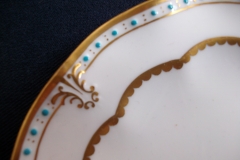 ROYAL CROWN DERBY LOMBARDY- BREAD & BUTTER  PLATE   .....   https://www.jaapiesfinechinastore.com