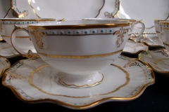 ROYAL CROWN DERBY LOMBARDY- CUP & SAUCER.....   https://www.jaapiesfinechinastore.com