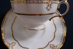 ROYAL CROWN DERBY LOMBARDY- CUP & SAUCER.....   https://www.jaapiesfinechinastore.com