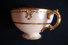 ROYAL CROWN DERBY LOMBARDY- CUP & SAUCER.....   https://www.jaapiesfinechinastore.com