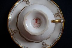 ROYAL CROWN DERBY LOMBARDY- CUP & SAUCER.....   http://jaapiesfinechinastore.com