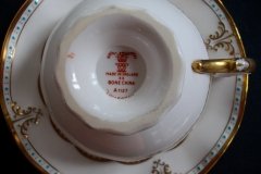 ROYAL CROWN DERBY LOMBARDY- CUP & SAUCER.....   http://jaapiesfinechinastore.com