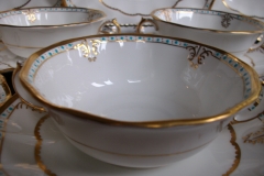 ROYAL CROWN DERBY LOMBARDY- SOUP BOWL & SAUCER   .....   https://www.jaapiesfinechinastore.com