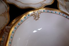 ROYAL CROWN DERBY LOMBARDY- SOUP BOWL & SAUCER   .....   http://jaapiesfinechinastore.com