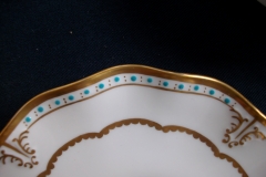 ROYAL CROWN DERBY LOMBARDY- SOUP BOWL & SAUCER   .....   https://www.jaapiesfinechinastore.com