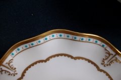 ROYAL CROWN DERBY LOMBARDY- SOUP BOWL & SAUCER   .....   http://jaapiesfinechinastore.com