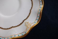 ROYAL CROWN DERBY LOMBARDY- SOUP BOWL & SAUCER   .....   https://www.jaapiesfinechinastore.com