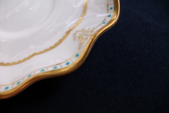 ROYAL CROWN DERBY LOMBARDY- SOUP BOWL & SAUCER   .....   https://www.jaapiesfinechinastore.com