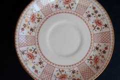 ROYAL CROWN DERBY LUCIENNE #1278-  SAUCERS for  SOUP BOWL   .....   https://www.jaapiesfinechinastore.com