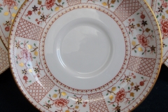 ROYAL CROWN DERBY LUCIENNE #1278-  SAUCERS for  SOUP BOWL   .....   https://www.jaapiesfinechinastore.com