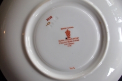 ROYAL CROWN DERBY LUCIENNE #1278-  SAUCERS for  SOUP BOWL   .....   https://www.jaapiesfinechinastore.com