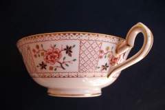 ROYAL CROWN DERBY LUCIENNE #1278- SOUP BOWL & SAUCER    .....   https://www.jaapiesfinechinastore.com