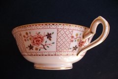 ROYAL CROWN DERBY LUCIENNE #1278- SOUP BOWL & SAUCER    .....   http://jaapiesfinechinastore.com