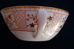 ROYAL CROWN DERBY LUCIENNE #A1266- SOUP BOWL & SAUCER   .....   https://www.jaapiesfinechinastore.com