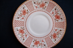 ROYAL CROWN DERBY LUCIENNE #A1266- SOUP BOWL & SAUCER   .....   https://www.jaapiesfinechinastore.com